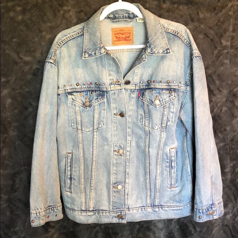 Levi’s Blinged Out Jean Jacket NWOT